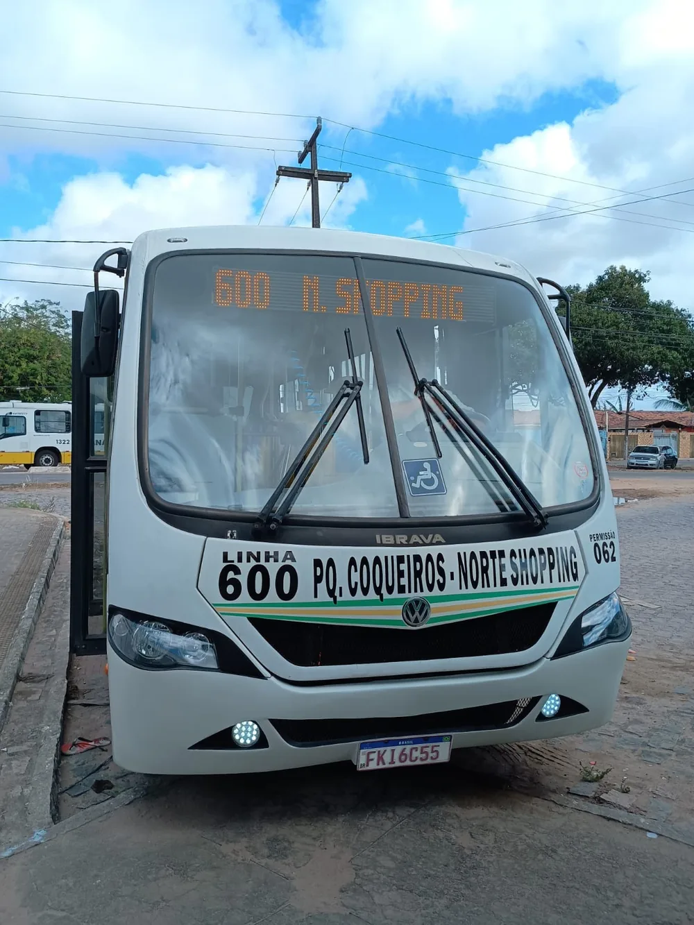 Novo veículo da frota Transcoop Natal